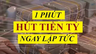 1 Phút Hút Tiền Tỷ Ngay Lập Tức - Dòng Tiền Ào Ạt Chảy Về Phía Bạn | Luật Hấp Dẫn