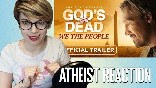 Atheist Reacts to the God's Not Dead 4 Trailer | SO MANY USA FLAGS