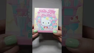 Unboxing POP MART x Hello Kitty Food Town! 🍵💚 #popmart #cute #toys #unboxing