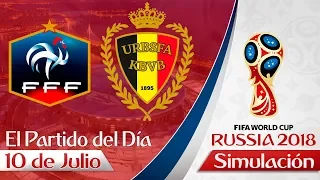 FIFA World Cup 2018 - FRANCIA vs BÉLGICA | Semifinales