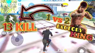 Factory Top Fist Fight Challenge Goes Wrong - Garena Free Fire||Garena Free Fire King Of Factory