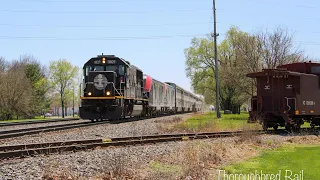 IC TO THE RESCUE!! IC 1027 Deathstar SD70 Leads the Amtrak #58 HAULING Northbound!!