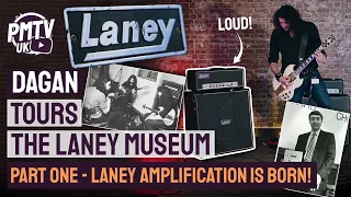 Laney Amplification Museum Tour Part 1 - Dagan Plays Through One Of The First Ever Laney Amps!