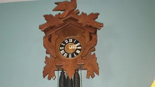 Unmarked 1 day cuckoo and quail clock