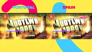 Gravity Falls Weirdmageddon Localized Opening Titles | Comparison | Spain & Portugal, LA & Brazil