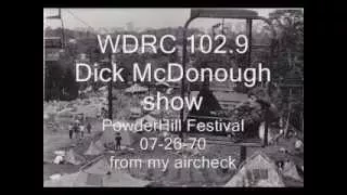 WDRC 102.9 Powder Hill Festival 07-26-70