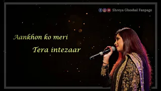 Intezaar Title Song | Shreya Ghoshal