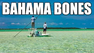 Bonefish Fly Fishing Schooling Bones in Chub Cay Bahamas