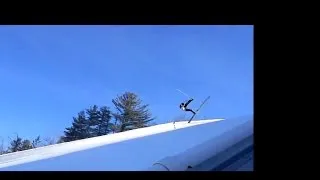 Ski Jump (SLOW MOTION) Crash | Jason Asselin