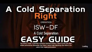 Ch. 3 - A Cold Separation 【Right】 | Phantom and Crimson Solitaire Easy Guide | 【Arknights】