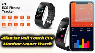 Alfawise Full Touch ECG Monitor Smart Watch