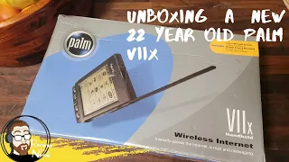 Unboxing a New 22 year old Palm VIIx