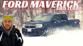 2022 Ford Maverick FX4: A VERY Detailed Review & Winter Road Test