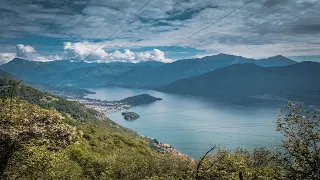 4K Italy Garda Lake Pieve Tremosine City  Street Walk Lago di Garda View 3