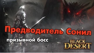 Black Desert (RU) - Предводитель Сонил (призывной босс с дейлика)