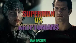 Man of Steel (2013) - Superman vs Kryptonians - Fight Scene