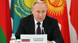 Путин отвечает на вопросы в рамках саммита СВМДА