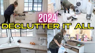 EXTREME DECLUTTER 2024 || GETTING RID OF EVERYTHING! PART 5