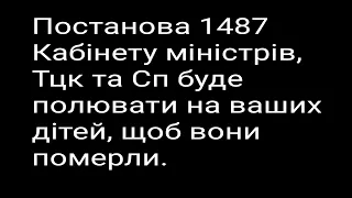 Постанова кабінету міністрів 1487 від 30 грудня 2022 року, Тцк та Сп будуть вас пресувати та дітей