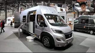 Weinsberg Cara Tour Outlaw CT 630 MEG Motorcycle bike RV Camper Van walkaround and interior K0884