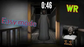 Granny 1.1 - World Record Easy mode 0:46