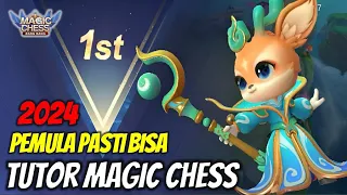 PEMULA PASTI BISA ! TUTORIAL CARA MAIN MAGIC CHESS MOBILE LEGENDS 2024