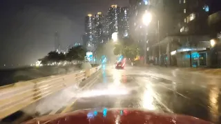 颱風蘇拉襲港期間各區路面映像精選合集