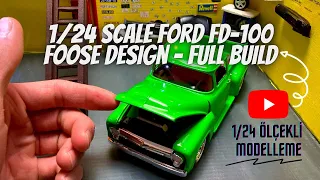 Revell 1/25 Ölçek Ford Fd-100 Pickup Foose Design Yapımı