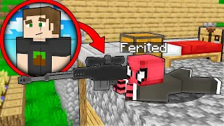 FERİTED KESKİN NİŞANCI OLDU - Minecraft