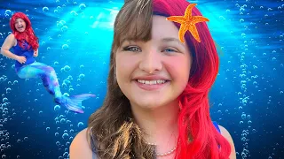 Watch Me Turn Into The Little Mermaid In Real Life! You Won't Believe How Hilarious It Is!