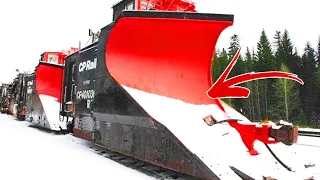 Vlaky Se Sněhovými Pluhy V Akci. Nejvýkonnější Stroje