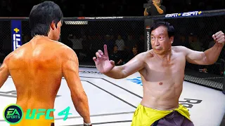 UFC4 Bruce Lee vs Mr Hustler EA Sports UFC 4 PS5