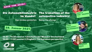 DE - Die Automobilindustrie im Wandel: Den Umbau gestalten