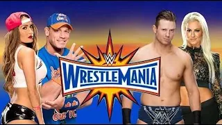 John Cena & Nikki Bella vs. The Miz & Maryse: WrestleMania 33 (WWE 2K20)