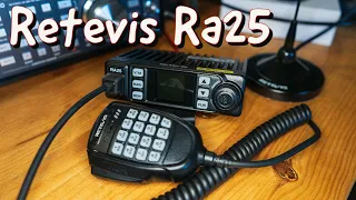 Retevis RA25 Unboxing and Test