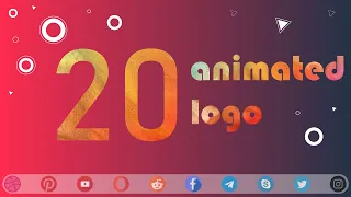 20 animated logo design | Animated Logos of Famous Brands - Increase Your Logo Animation Experience