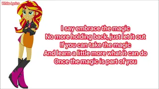 Embrace The Magic (Lyrics) My Little Pony: Equestria Girls