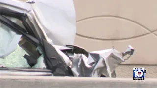 All northbound lanes on Florida Turnpike shut down after possible fatal crash in Lauderhill