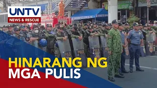 PUJs mula Bulacan at Cavite na hindi pinayagang sumama sa protesta, walang permit – PNP