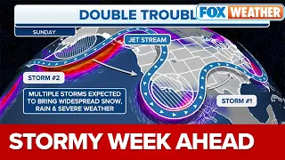 Storm Systems Expected to Bring Widespread Severe Weather, Snow, Rain to US