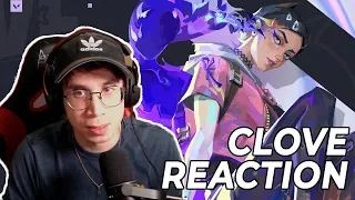 CLOVE LOOKS AMAZING | Reaction to CLOVE Valorant Agent - Trailer & Gameplay Reveal