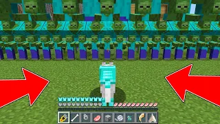 DIAMOND ARMOR WOLF VS 1000000 ZOMBIE IN MINECRAFT! WOLF LIFE 1 MINECRAFT BATTLE MOVIE ANIMATION!