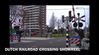 Dutch railroad crossing showreel