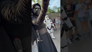 🏰WDW Be Careful With The Lightsaber | Kylo Ren | Stormtroopers | Hollywood studios #disneyeveryday