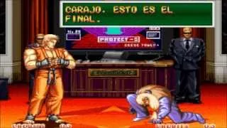 Art of Fighting 2 (AES mode Hard/full gameplay) (Ryo Sakazaki)