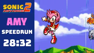 Sonic Advance 2 (Amy) Speedrun World Record - 28:32