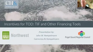 Incentives for TOD: TIF and Other Financing Tools Webinar - April 29, 2022