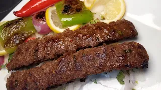 Persian Kabab No Oven No BBQ Grill Super Easy and Fast Recipe by UB's Menu|Kebab in pan recipe|