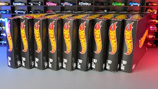 Unboxing Hot Wheels Black Box Case A,B,C,D,E,F,G,H & I Compilation