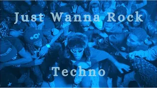 Lil Uzi Vert - Just Wanna Rock (Visualizer Techno Remix) | Techno Remix of Popular songs